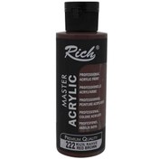 Resim Rich Akrilik Boya Master 120 CC Kızıl Kahve 222 