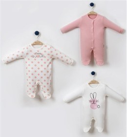 Resim Little Bunny Tek Boy Üçlütulum Pembe 