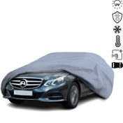 Resim Teksin Mercedes Benz E W212 Araba Brandası Miflonlu Su Geçirmez Araba Brandası Uv Koruyuculu 