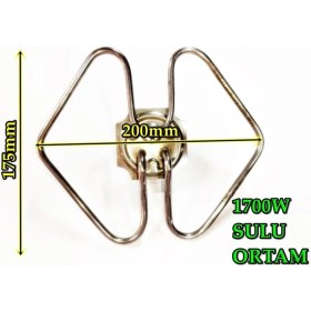 Resim Semaver Çaycı Isıtıcı Rezistansı Orta Kelebek 1700W 