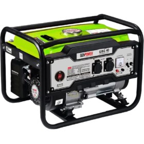 Resim Genpower GBG 40 Model 4 kVA Benzinli İpli Monofaze Portatif Jeneratör Güç 3,2 kVA 