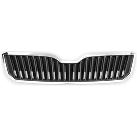 Resim Skoda Superb 2 14-15 Ön Panjur Izgarası Krom Çerçeveli 3t0853668b 