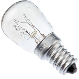 Resim Tek-iş Tuz Lambası Ampulü E14 Şeffaf Ampul 15w Buzdolabına Uygundur 