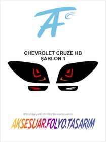 Resim aksesuar folyo tasarım Chevrolet Cruze Hb Stop Folyo 