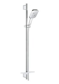 Resim Grohe Rainshower Smartactive 130 Cube Sürgülü Duş Seti 3 Akışlı - 26587000 Gümüş 