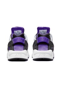 Resim Nike Air Huarache Sneaker Unisex Gerçek Deri Tekstil Günlük Spor Ayakkabı Beyaz Mor Beyaz 
