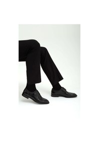 Resim Tamer Tanca Erkek Hakiki Deri Siyah Klasik Ayakkabı 183 19504 Erk Ayk Sk22/23 Syh Bfl/syh Ptn 