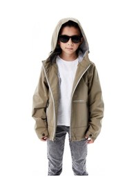 Resim Benitto Kids Erkek Çocuk Kapüşonlu Mevsimlik Yağmurluk 51366 Kahve 