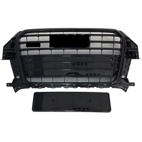 Resim Audi Q3 SQ3 Panjur Siyah/Siyah 2012-2014 Arası Uyumlu 