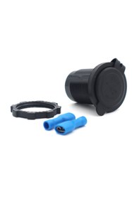 Resim Intercom IC266C Kulaksız Çakmak Tip Su Geçirmez Kapak 2xUsb 