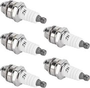 Resim LUCKDANO BM6A RCJ6Y Giyotin Aksesuarı Için 5 Adet Demir Ateşleme Fişi, Sıkı Kalite Standartlarını Karşılayın - 33cc-49cc Üfleyiciler Için İdeal 