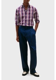 Resim Tommy Hilfiger Erkek Gömlek Mw0mw41712 0ms Lacivert-beyaz Lacivert-beyaz 