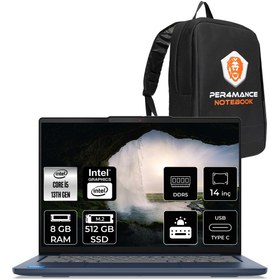 Resim LENOVO Ideapad Slim 5 i5-13420H 8GB DDR5 512GB SSD UHD Graphics 14'' WUXGA OLED FDOS Dizüstü Laptop 