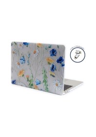 Resim Apple Uyumlu MacBook Pro 13inç M1-m2, Kılıf Flower01nl Type-c'li Model A2338 A2289 A2251 A1706-08 A1989 A2159 İle Sarı 