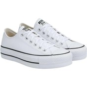 Resim Converse Chuck Taylor All Star Lift Kadın Beyaz Günlük Ayakkabı Kadın Ls Ayakkabı 561680c 