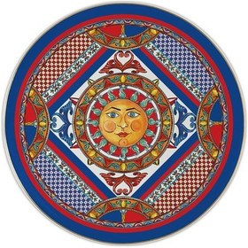 Resim Sole Mio Kek Sunum Tabağı Porselen 32,5 Cm Çok Renkli 