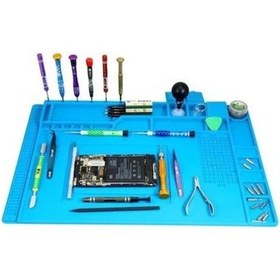 Resim S-160 Isıya Dayanıklı Silikon Ped Tamir Pad S160 Mıknatıslı 