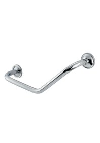 Resim Çelik Banyo Paslanmaz Pirinç Bella Montajlı Küvet Tutamağı 30cm Gri 