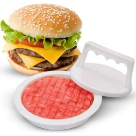 Resim Pazariz Hamburger Press ve Köfte Kalıbı 2 Adet Hamburger Köfte Şekillendirici Hamburger Yapma Aparatı 