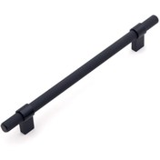 Resim System Siyah 128 mm Çekme Mobilya Kulpu (SY8774 0128 AL6-AL6) 