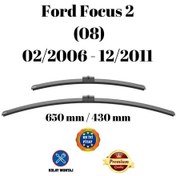Resim Ford Focus 2 08 2006 2007 2008 2009 2010 2011 Uyumlu Ön Cam Silecek Süpürgesi Takımı 650/430mm Silbak 