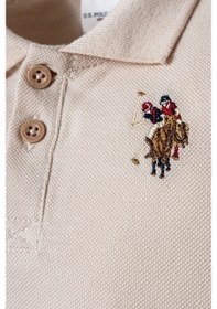 Resim U.s. Polo Assn. Erkek Bebek Kahverengi Şort Takım Kahverengi 