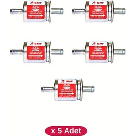 Resim Smf Lpg Otogaz Filtresi 12X12 (5 Ad. ) Cangas ,Zavolli ,Atiker ,Akl ,Aldesa ,Mimgas, Vikars Uyumlu Çok Renkli 