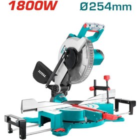 Resim TOTAL Gönye Kesme Makinası Sola Doğru 45°ye kadar eğimli kesimler 0-52° sola ve sağa kesimler TS42182553 
