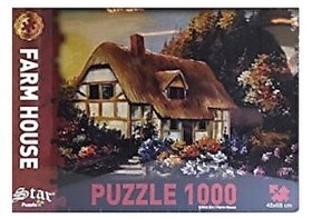 Resim Star Oyun Çiftlik Evi 1000 Parça Puzzle 