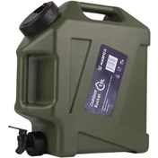 Resim Musluklu Su Bidonu - Madfox Galon Air Pe - 19 Litre - Yeşil - 547311 Çok Renkli 