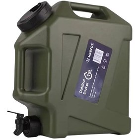 Resim Musluklu Su Bidonu - Madfox Galon Air Pe - 19 Litre - Yeşil - 547311 Çok Renkli 