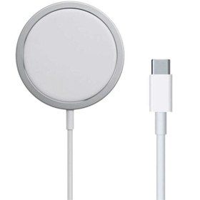 Resim Magsafe Uyumlu Kablosuz Type-c Şarj Cihazı 15w Hızlı Şarj Yeni Nesil Kablosuz Şarj Aleti CoverZone