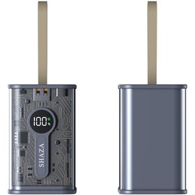 Resim Crystal 20.000 Mah Dijital Göstergeli 22.5 W USB Type-C Girişli 