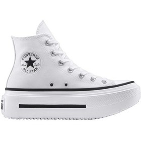 Resim Converse A12976c-k Chuck Taylor All Star Lıft Double Stack Kadın Spor Ayakkabı Beyaz A12976c-k Beyaz 