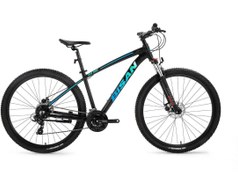 Resim Bisan MTX 7200 29 19-48 MD Dağ Bisikleti Mat Siyah-Mavi 