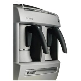 Resim Arçelik Telve K3190 P Serisi Türk Kahve Makinesi Alüminyum Cezve 