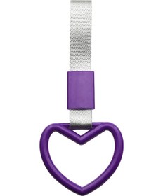 Resim Ximistore9 Araba Güvenlik Çekme Kolu, Kalp Desenli Pvc Uyarı Halkası, 24.5 Cm, 7 Renk Seçeneği 