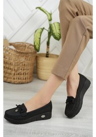 Resim Nesil Shoes Nstar 401 Siyah Kot Anatomik Günlük Kadın Ayakkabı-siyah Kot Kot Rengi - Siyah 