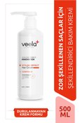 Resim Veela zor şekillenen saçlar için durulanmayan şekillendirici saç kremi - styling effect condition 9 