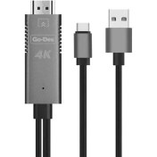 Resim Go-Des Go Des GD-8273 Type-C HDMI 4K Kablo 180 cm Görüntü Aktarım Kablosu 
