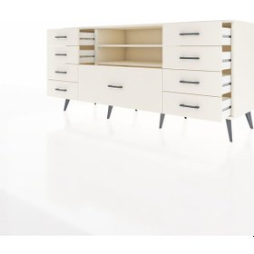 Resim Hyperion Konsol 2 Raflı 9 Çekmeceli 176x44x83 Aytaşı-aytaşı Aytaşı 