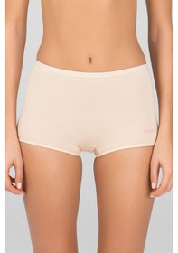 Resim Kom Basic Kadın Short Külot 2li Ten Renk Ten 
