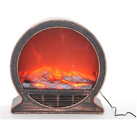 Resim Şömine Ledli Lamba Aalk2507 Çok Renkli 