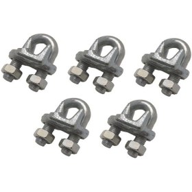 Resim 8 Mm Çelik Halat Klemens 5 Adet 