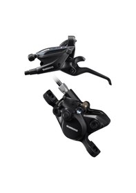 Resim Shimano Ef505 Hidrolik Disk Fren Vites Seti St-ef505+br-mt200 Ön Siyah 