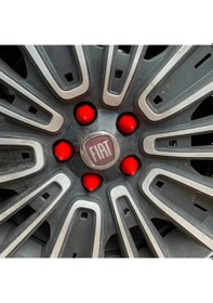 Resim Tiger Marketing Sivri19 Mm. Bijon Kapağı Kırmızı Bijon Kapağı 