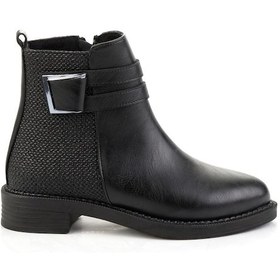 Resim Siyah Siyah Kadın Bot & Bootie K02688009709 Siyah Siyah 