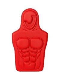 Resim Boks Adam Duvar Askılı Boks Standı Kırmızı 