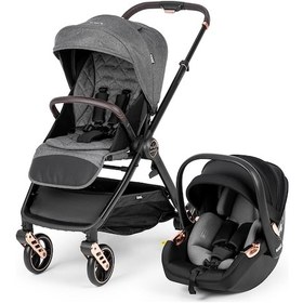 Resim Kanz X-go Ultimate Travel Sistem Bebek Arabası Rose Gold Gri Antrasit - Siyah 