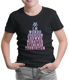 Resim Monsta X - I.M Siyah Çocuk Tshirt 